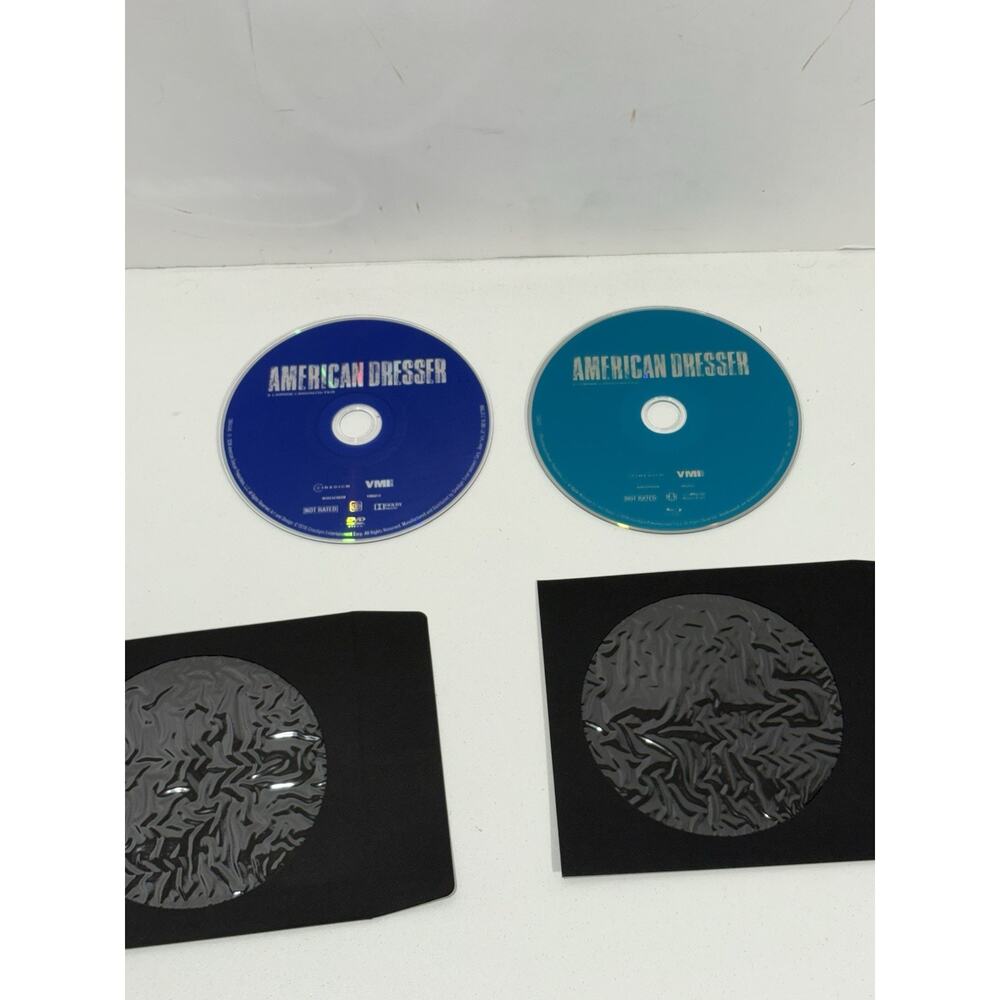 American Dresser (Blu-ray/DVD, 2018,‎ 2-Disc Set) Discs Only See Pictures